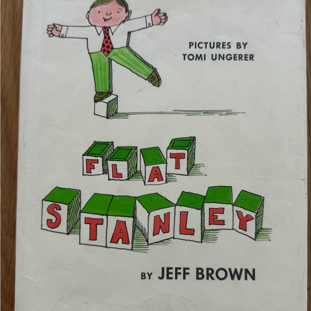 Rare First Edition Flat Stanley Book by Jeff Brown